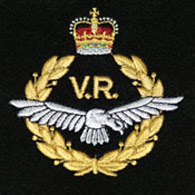 RAF Volunteer Reserve silk blazer badge